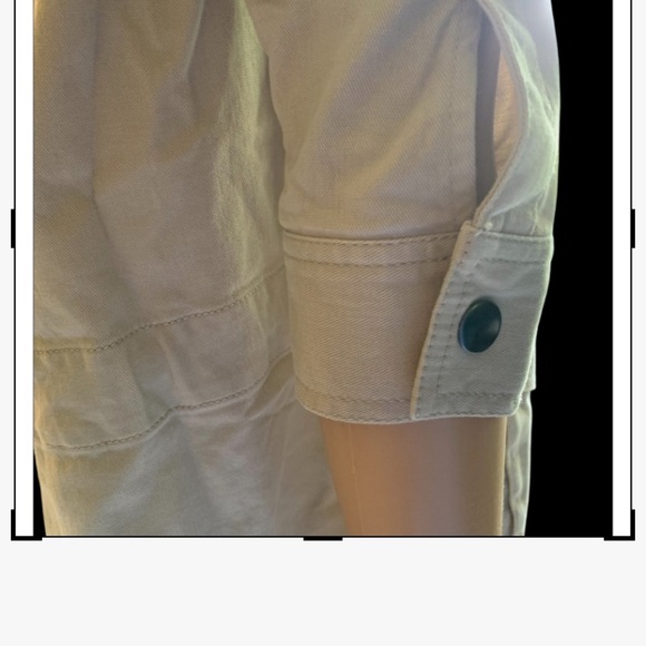 LANDSEND MILITARY JACKET Long Sleeve Canvas - Picture 9 of 9